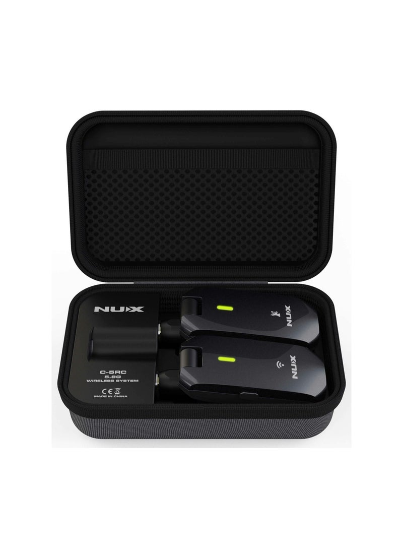 NUX C-5RC Wireless Guitar System - 5.8 GHz - 3 Years Warranty - Image 2