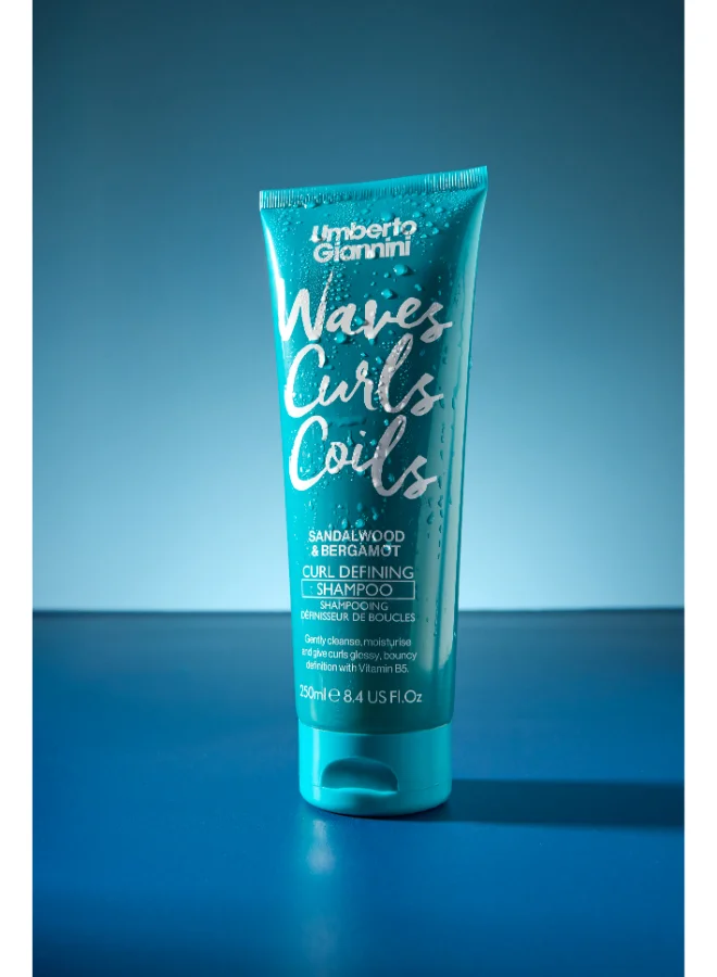 Umberto Giannini  Umberto Giannini Waves, Curls & Coils Wash 250ml for Men | Best Price UAE