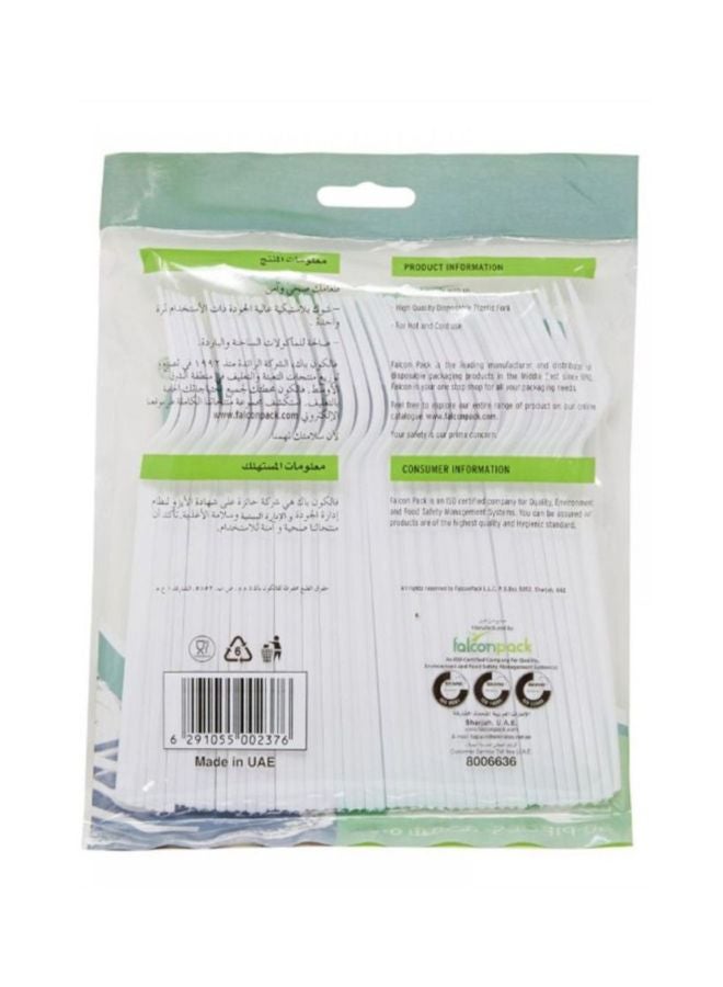 Falcon 50-Piece Disposable Fork Set - Image 2