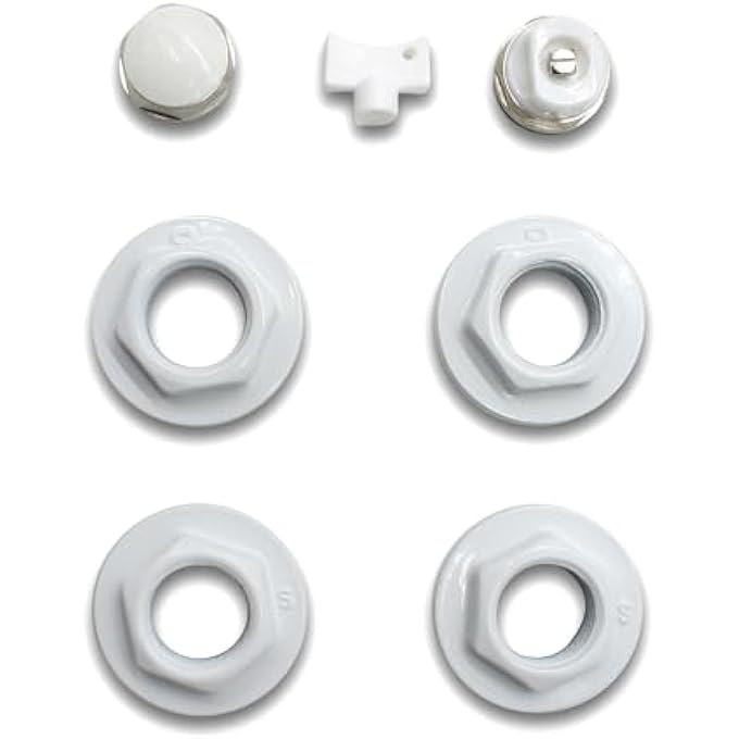 RADIATOR MOUNTING SET 1 X 3/8 WHITE KIT FOR RADIATONS ALUMINIUM, UNIVERSAL DESIGN, EASY INSTALLATION - RADIATOR SET, OPTIMISED CONNECTION, AUTOMATIC RADIATOR BLEEDER - Image 2
