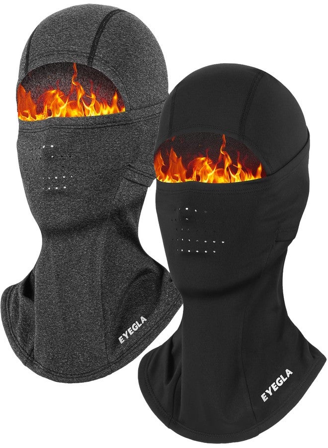 Eyegla 2 Pack Winter Balaclava Ski Mask for Men Women Thermal Face Mask Breathable Face Cover for Cold Weather Motorcycle Snowboard - Image 1