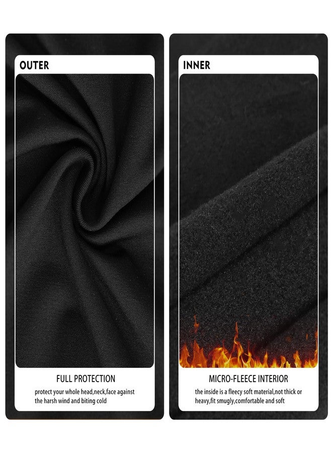 Eyegla 2 Pack Winter Balaclava Ski Mask for Men Women Thermal Face Mask Breathable Face Cover for Cold Weather Motorcycle Snowboard - Image 4