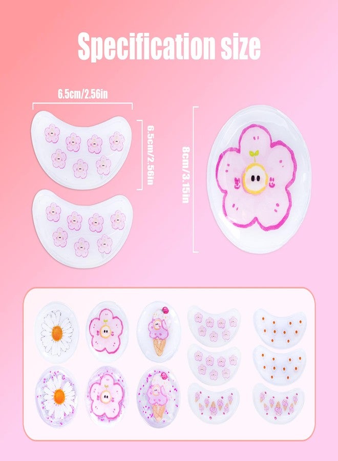 Coldcool Cooling Eye Mask - Gel Ice Pack Reusable Cooling Eye Pads and Under Patches,Eye Hot Cold Treatment for Redness,Pain Relief Relax. - Image 2