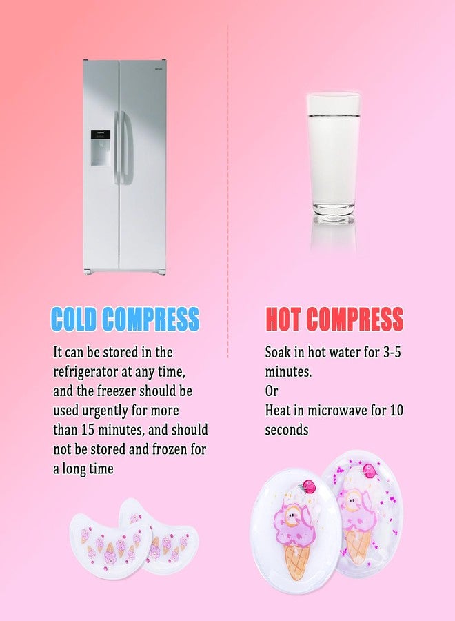 Coldcool Cooling Eye Mask - Gel Ice Pack Reusable Cooling Eye Pads and Under Patches,Eye Hot Cold Treatment for Redness,Pain Relief Relax. - Image 5