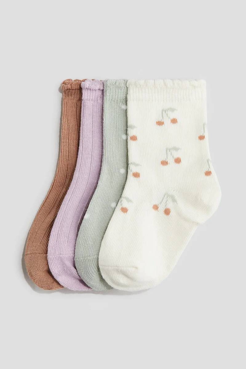 H&M 4-pack socks