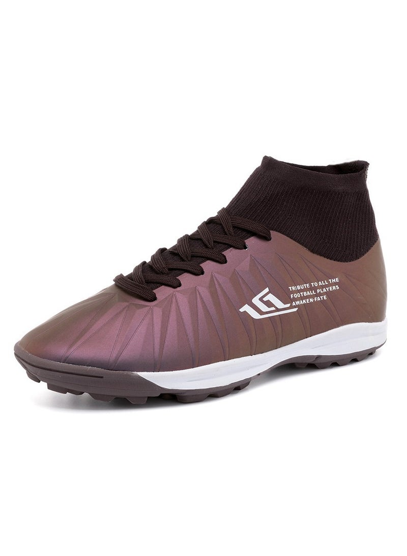 SKT Shiketro Men's football shoes, suitable for outdoor and indoor professional teenage boy football shoes, men's and women's universal football shoes.  - Image 1