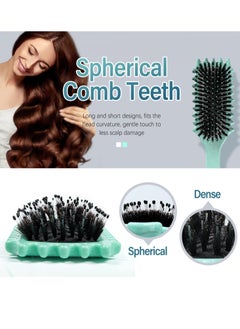 BIGTHREE Curly Hair Brush, Bounce Defining Curl Brush, with Prongs, Reduce Hair Pulling And Curl Separation, Detangling, Shaping and Defining Curls, Hair Styling Tools for Women and Men  - Image 2
