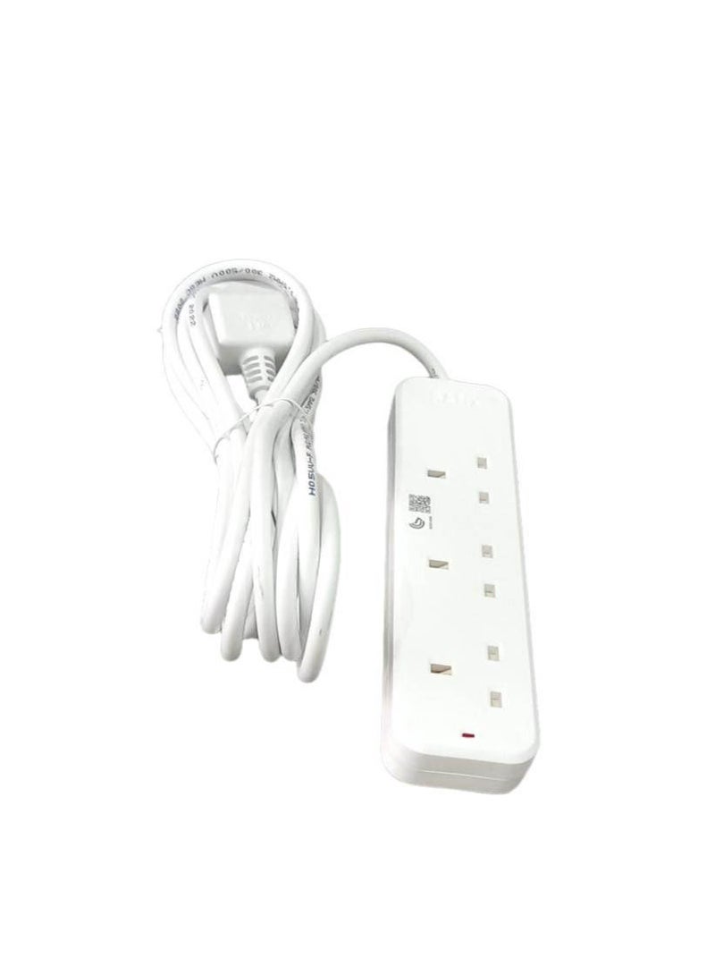 سافيكس توصيلة كهربائية 13 امبير ثلاثة مخارج بطول 5 متر - Image 2