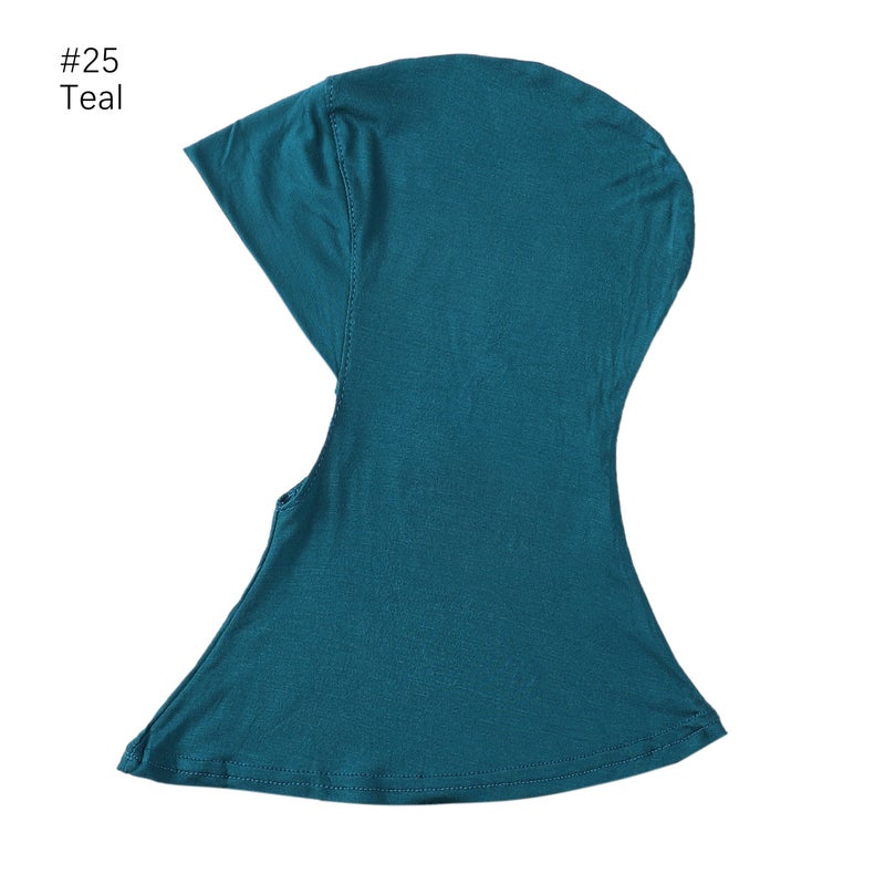 Modal Breathable Neck Protection High Elasticity Multi-Color Base Cap Cover Solid Color Scarf Adjustable - Image 1