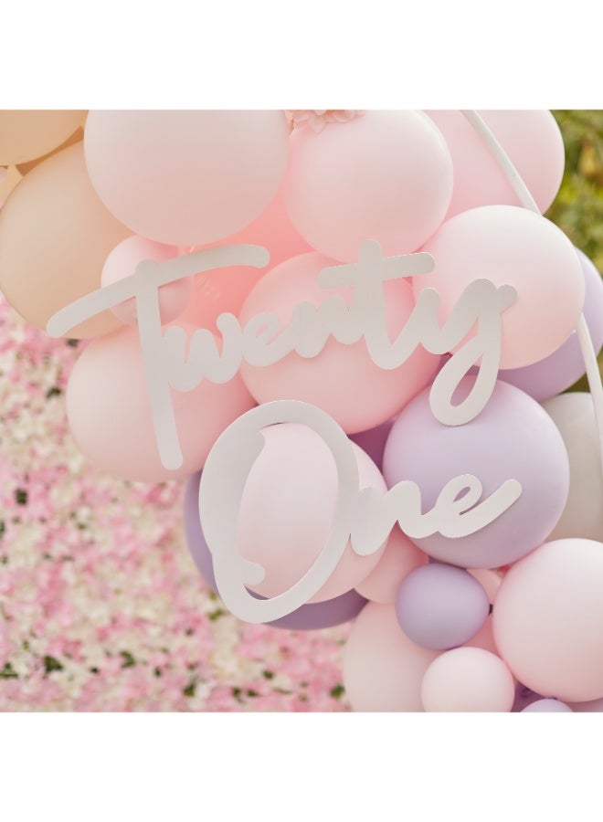 Ginger Ray لافتة قوس البالون لعيد الميلاد الـ 21 - Image 3