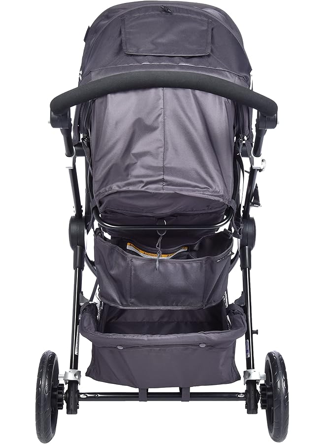 erorex Tri Fold Mini Baby Stroller Black - Image 4