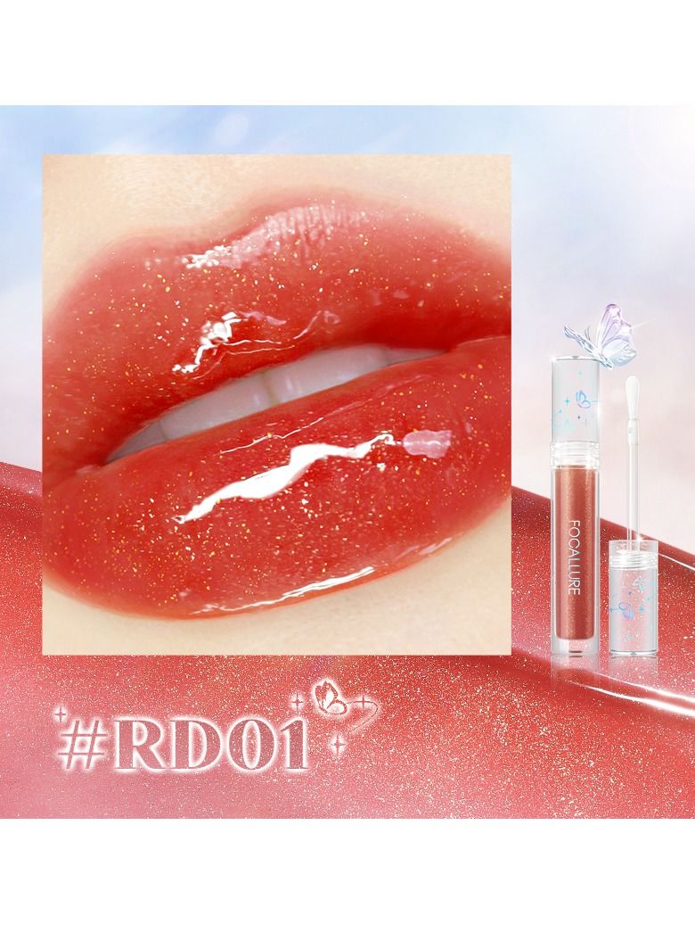 فوكالور ملمع الشفاه ووتر جلو- # RD01 - Image 2