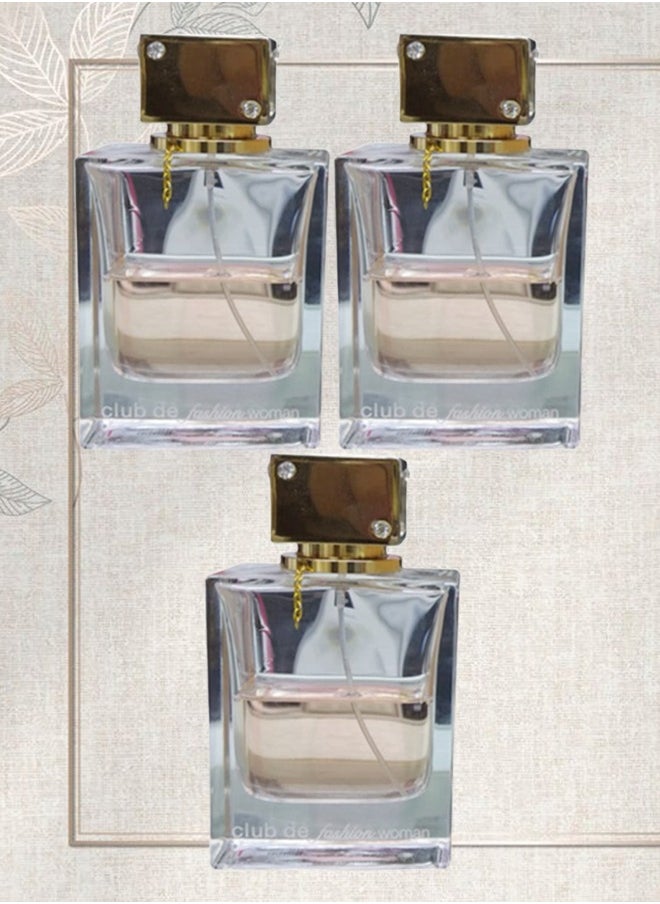 Club 3 Pieces De Fashion Perfume For Women 100ml EDP  - Image 1