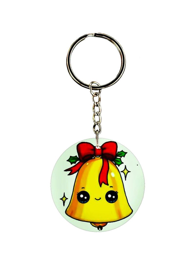 RKN Double Sided Bell Printed Keychain