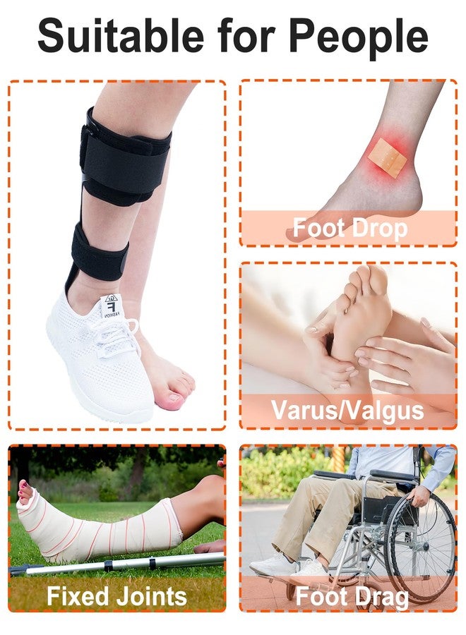 Furlove AFO Drop Foot Brace, Half-Sole Foot Drop Brace with Stroke, MS, Hemiplegia, Lightweight Ankle Foot Orthosis for Natural Gait, Fits in Shoes for Men & Women (Right, M) - Image 5