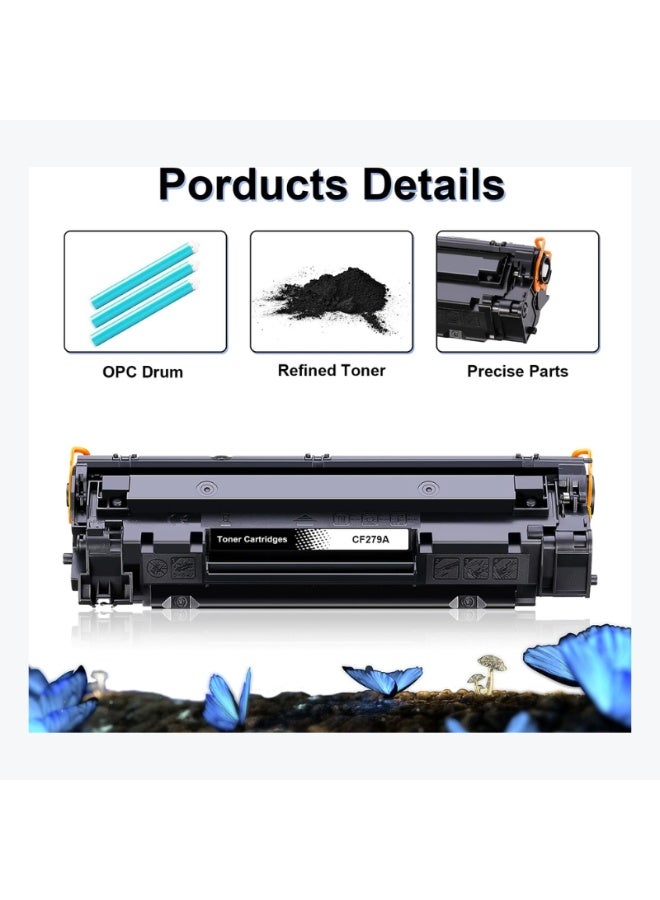 Kalon Replacement Toner Cartridge Compatible with HP CF279A CF279A Toner Cartridge – High Yield Black Laser Toner (1,000 Pages) – Compatible with HP LaserJet Pro M12a, M12w, MFP M26a, M26nw, M26 Series Printers - Image 4