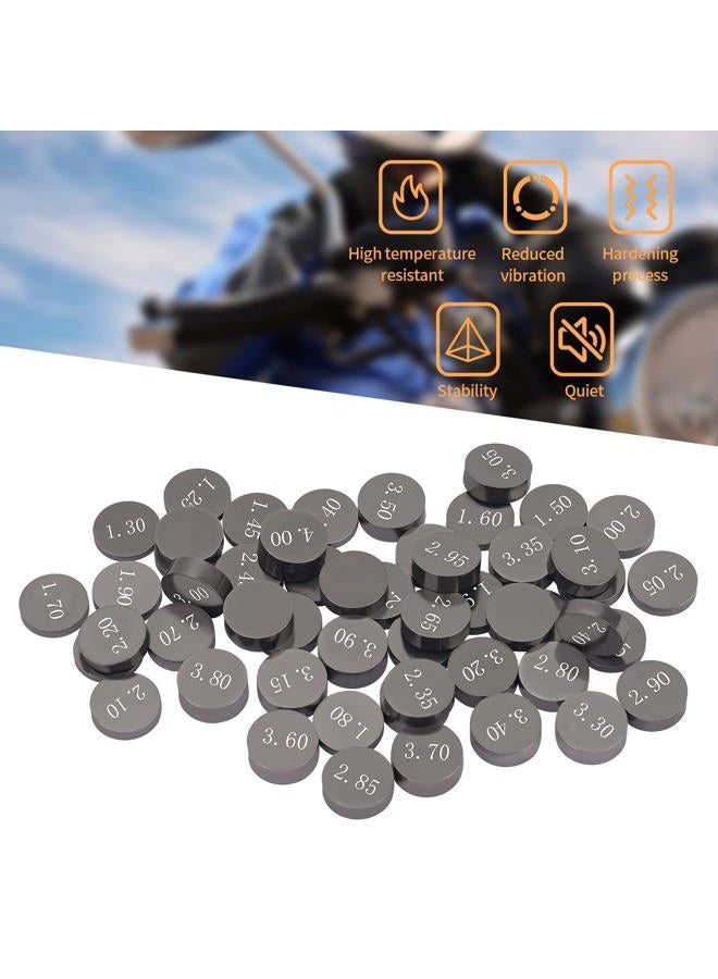LCGLY 9.48mm O.D. Adjustable Valve Shim Kit 1.20mm-4.00mm Thick Compatible with Suzuki LT-Z400 QuadSport Z 2003-2012 LT-R450 QuadRacer 2006-2011 (52pcs) - Image 5
