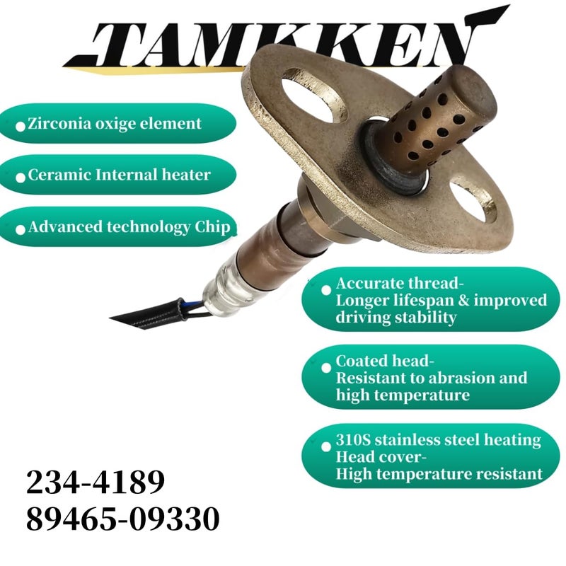 TAMKKEN حساس الأكسجين TAMKKEN O2 المدفأ للمخرج لتويوتا تاكوما 2000-2004 - Image 3