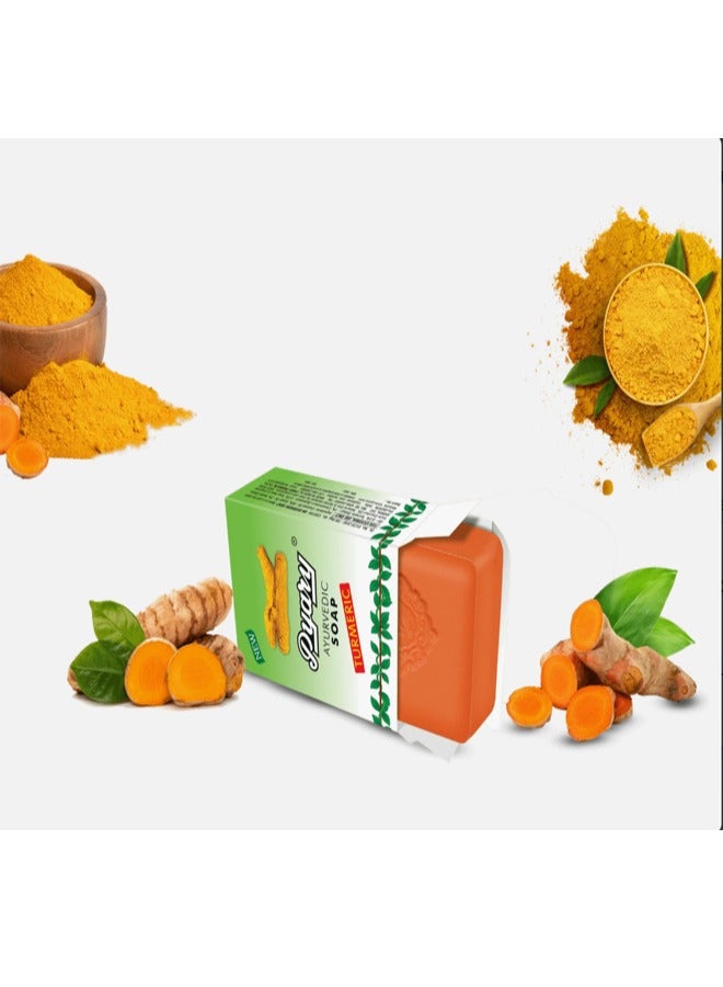 Pyary Ayurvedic Soap - Turmeric - Image 2
