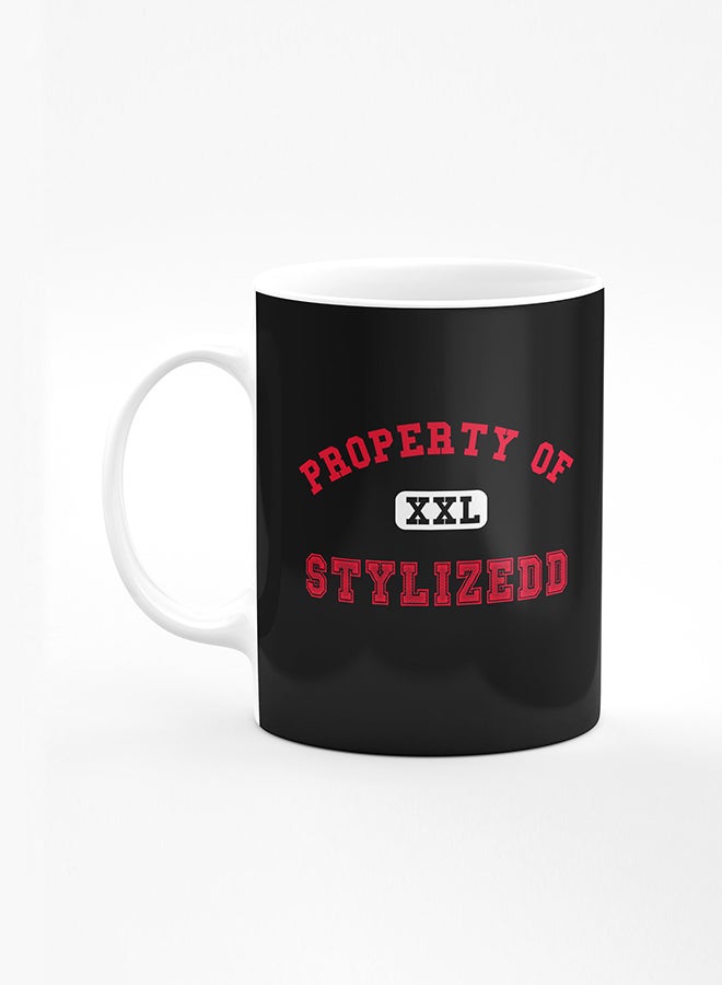 Stylizedd Designer Printed Coffee Mug with Heavy Duty Handle 11oz Ceramic Personalised Gift Mugs Cup [Microwave Safe & Dishwasher Proof] - Property of Stylizedd - Image 1