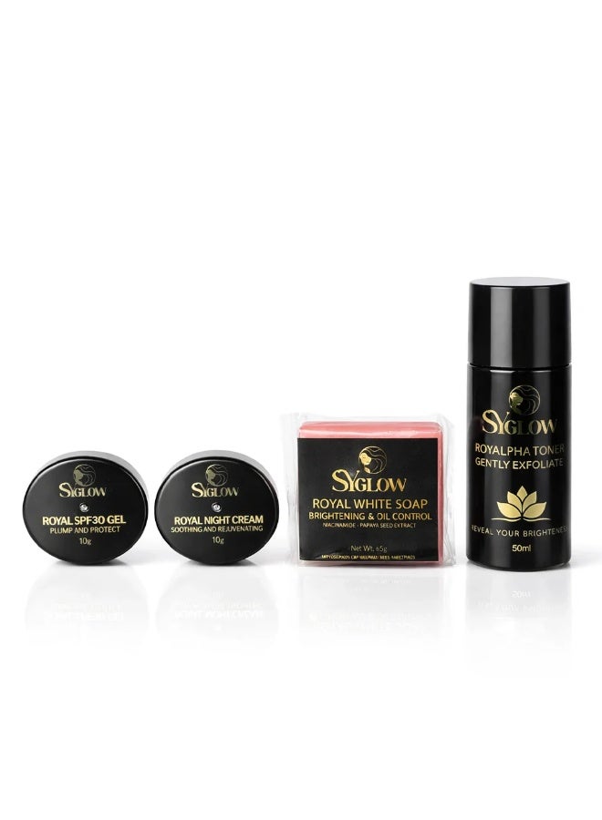 SY GLOW مجموعة سي جلو رويال وايت - نظام جمال كامل لبشرة صحية ومتألقة - Image 5