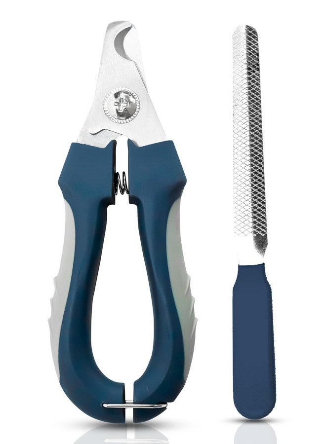 Buraq Pets Dog Nail Cutter with Nail Filer, Professional Pet Nail Clipper for Dogs, Cats, Puppies & Small Animals, Durable, Safe, Ergonomic Grooming Tool for Precise Trimming - Image 1