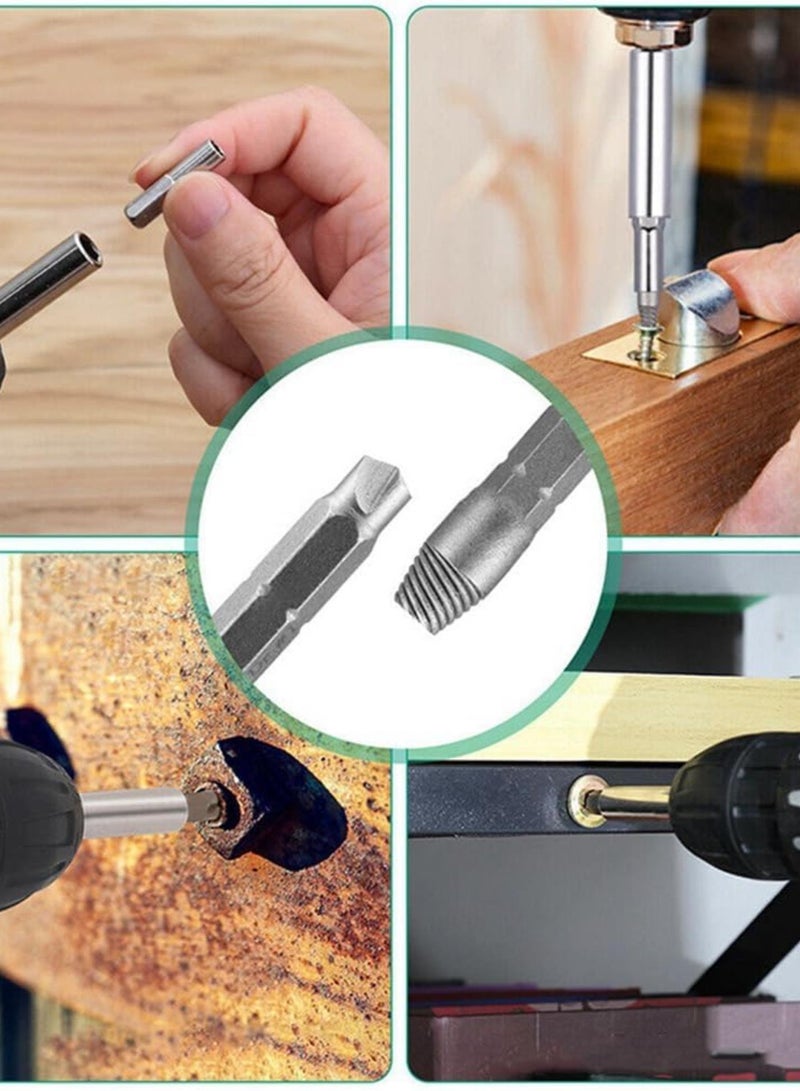 GGOOT 22Pcs Broken Screw Extractor Set is Used to Disassemble The Hardware Tools for Stripping The Thread Screws Set  - Image 2
