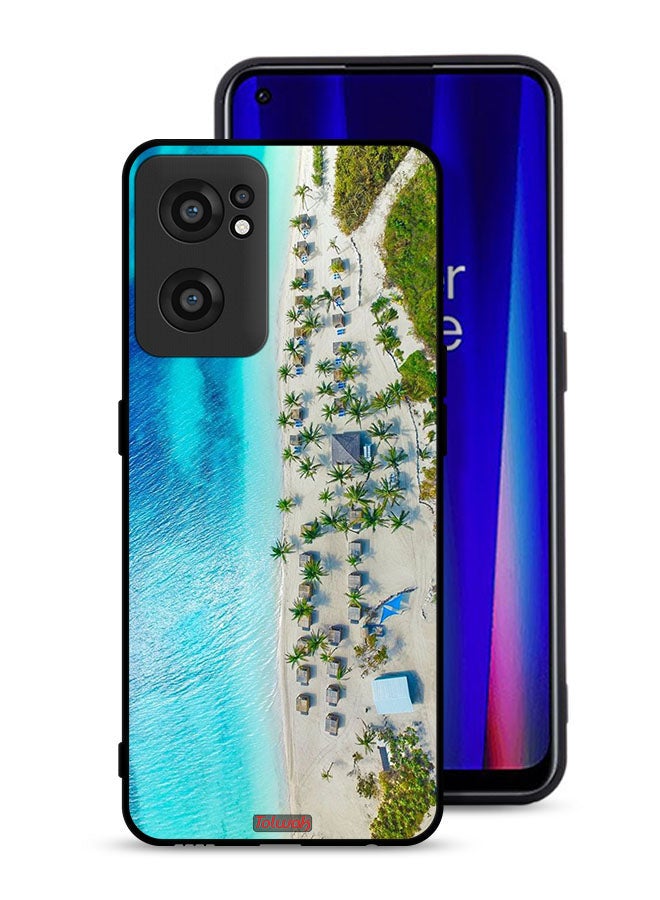 Tolwak OnePlus Nord CE 2 5G Protective Case Cover Beach - Image 1