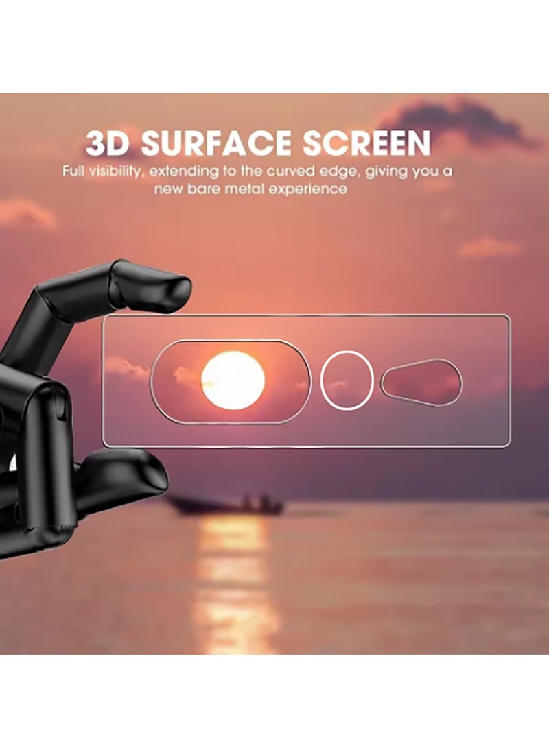 2 In 1Tempered Glass and Camera Lens Protector for Google Pixel 7 Pro, HD Clear 9H Hardness [Case Friendly] Film Bubble Free  - Image 5