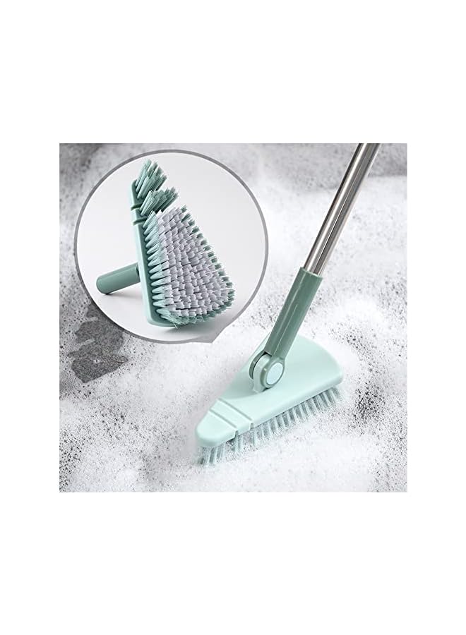 promass Flexible Head Tub Tile Cleaner Brush with Long Handle, Detachable Shower Cleaning Brush, for Bathroom Kitchen Floor Wall Patio Baseboard Cleaning (Color : A) - Image 5