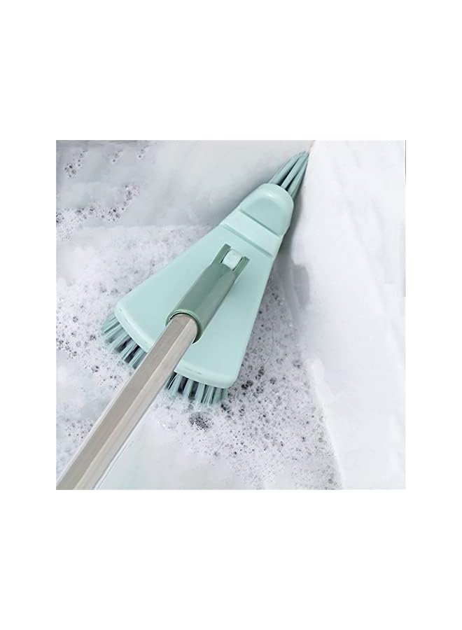 promass Flexible Head Tub Tile Cleaner Brush with Long Handle, Detachable Shower Cleaning Brush, for Bathroom Kitchen Floor Wall Patio Baseboard Cleaning (Color : A) - Image 4