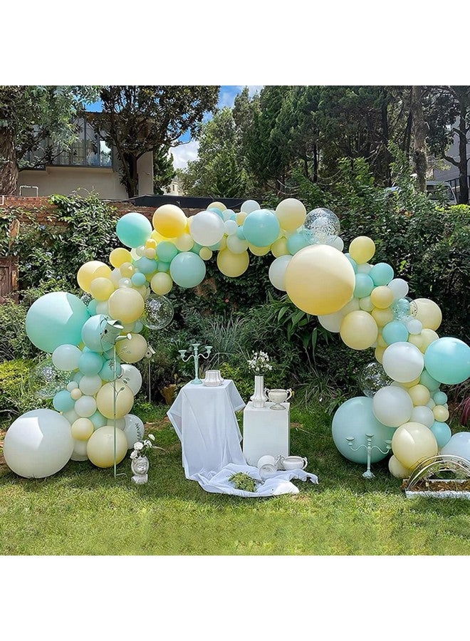 LANGXUN 12Ft Table Balloon Arch Kit For Birthday Decorations Partywedding And Graduation Decorations Christmas Decorations Baby Shower Bachelor Party Supplies (White 10Ft Balloon Arch) - Image 5