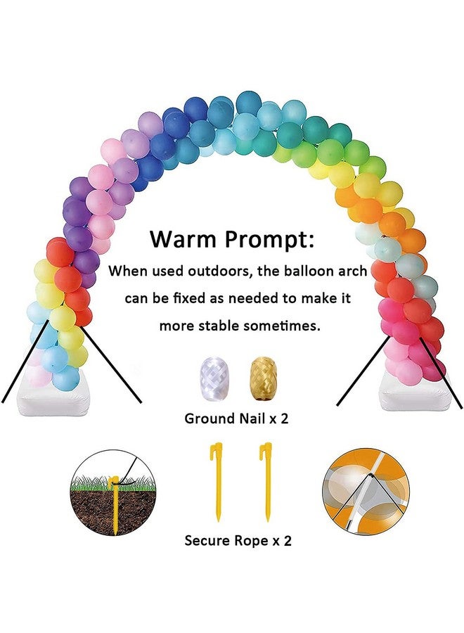 LANGXUN 12Ft Table Balloon Arch Kit For Birthday Decorations Partywedding And Graduation Decorations Christmas Decorations Baby Shower Bachelor Party Supplies (White 10Ft Balloon Arch) - Image 4