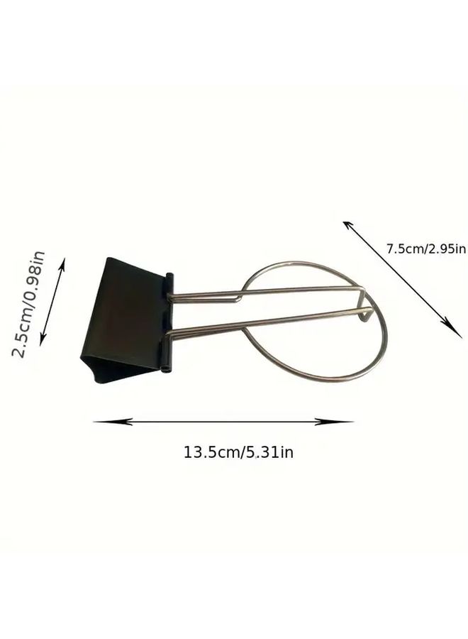 Black Stainless Steel Cup Holder With Pen Slot Ergonomic Desk Organizer For Office Home Bathroom - Image 3