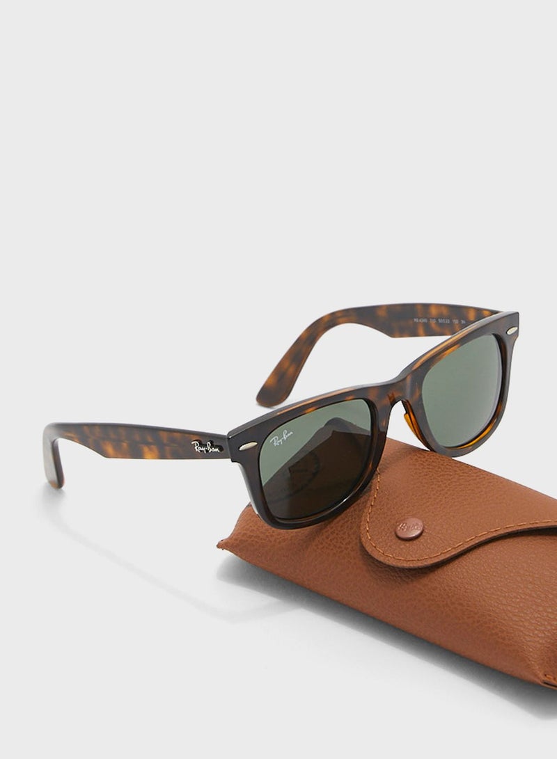 Ray-Ban 0Rb4340 Wayfarer Sunglasses - Image 4