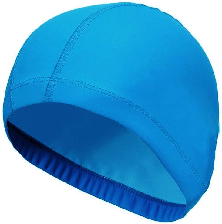 Sun-Trade 4-Pack Man Women Pure Color Nylon Spandex Fabric Swim Cap Swimming Cap Bathing Cap - Image 5