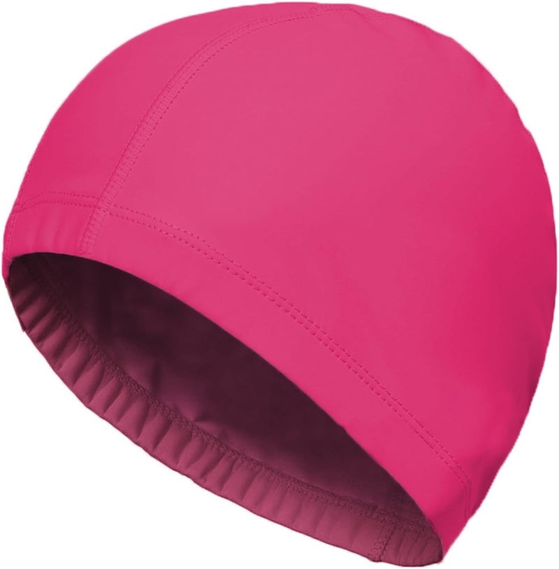 Sun-Trade 4-Pack Man Women Pure Color Nylon Spandex Fabric Swim Cap Swimming Cap Bathing Cap - Image 4