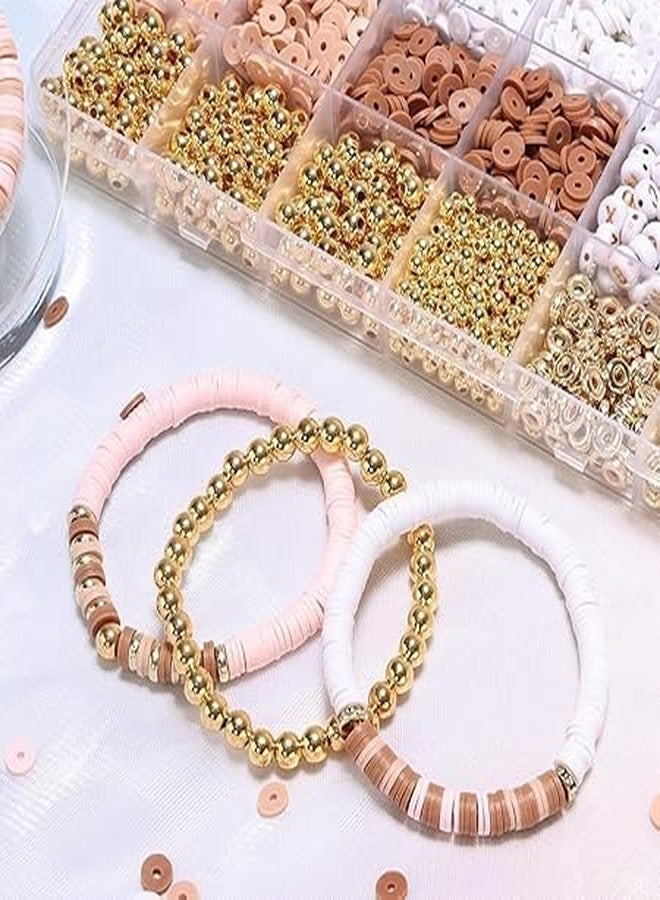 KAVSIYA Bracelet Making Kit for Girls, Jewellery Making Kit for Kids DIY Dead Set Making, Toys for Girls Age 6-12 Years Old .(Brown), Plastic - Image 3