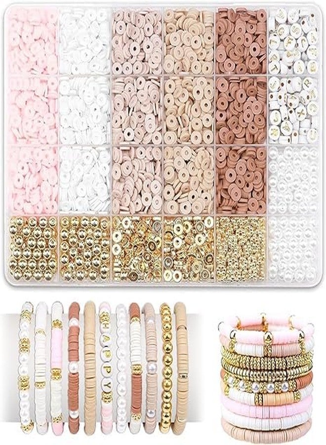 KAVSIYA Bracelet Making Kit for Girls, Jewellery Making Kit for Kids DIY Dead Set Making, Toys for Girls Age 6-12 Years Old .(Brown), Plastic - Image 1