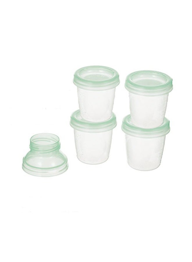 True Gold Milk and Food Storage Containers 180ml 4 Pieces 0m+