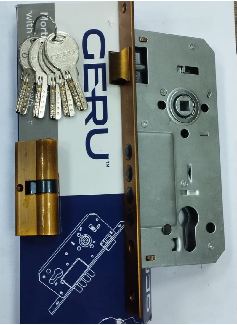 Apartment door accessories (apartment door lock, 3 gyro keys + apartment door handle + external face for locking + magic eye package with handle)  - Image 1