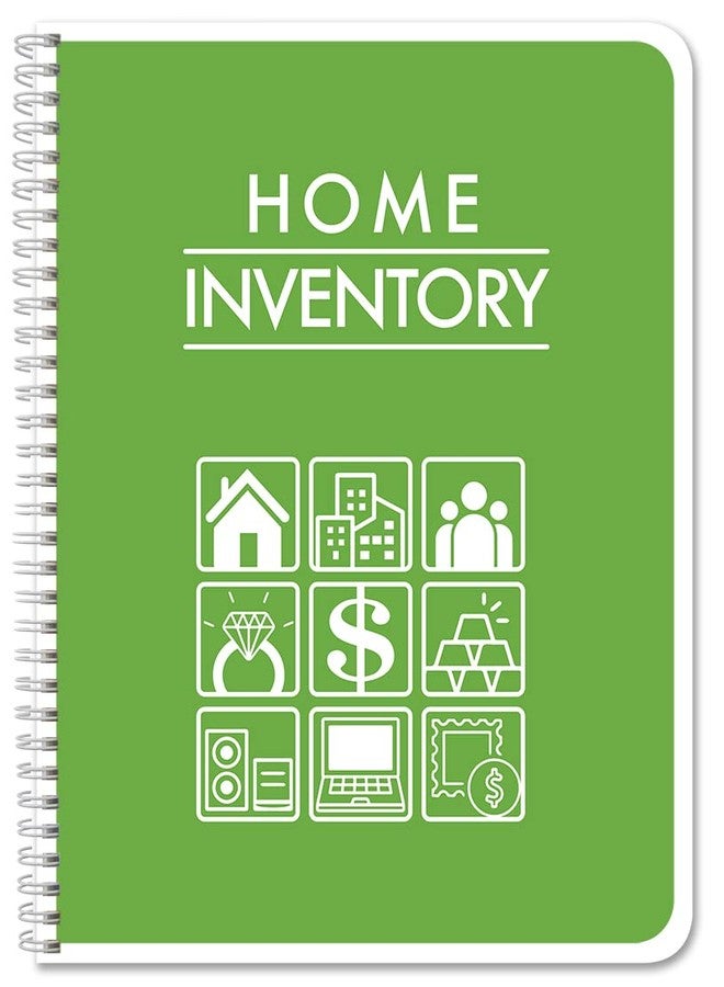 BookFactory Home Inventory Log Book, 8.5" x 11" Wire-O, 100 Pages - Image 1