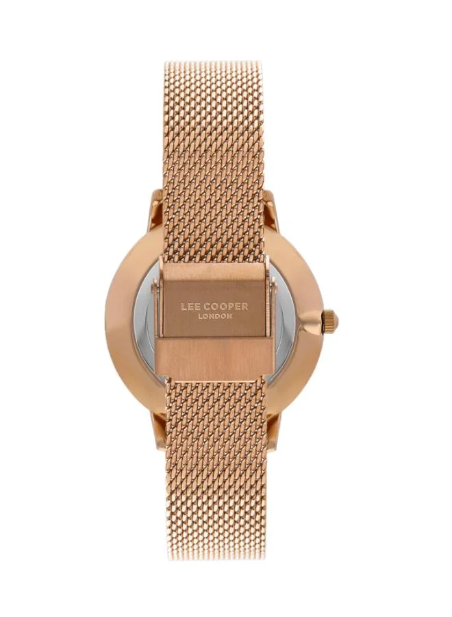 Lee Cooper Women's Mesh Analog Watch LC07875.410 - 36 mm