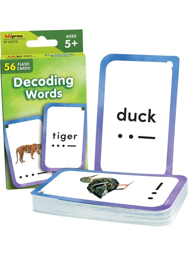 Teacher Created Resources Decoding Words Flash Cards (Ep62078) - Image 1