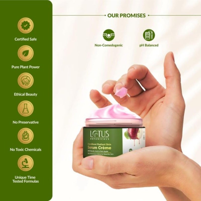 LOTUS BOTANICALS Lotus Botanicals GlycoBoost Serum Cream50g Face Serum30ml Set of 2 - Image 5