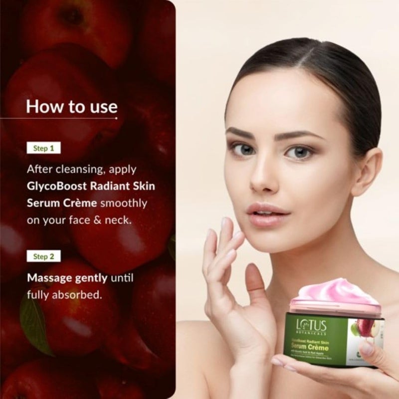 LOTUS BOTANICALS Lotus Botanicals GlycoBoost Serum Cream50g Face Serum30ml Set of 2 - Image 4