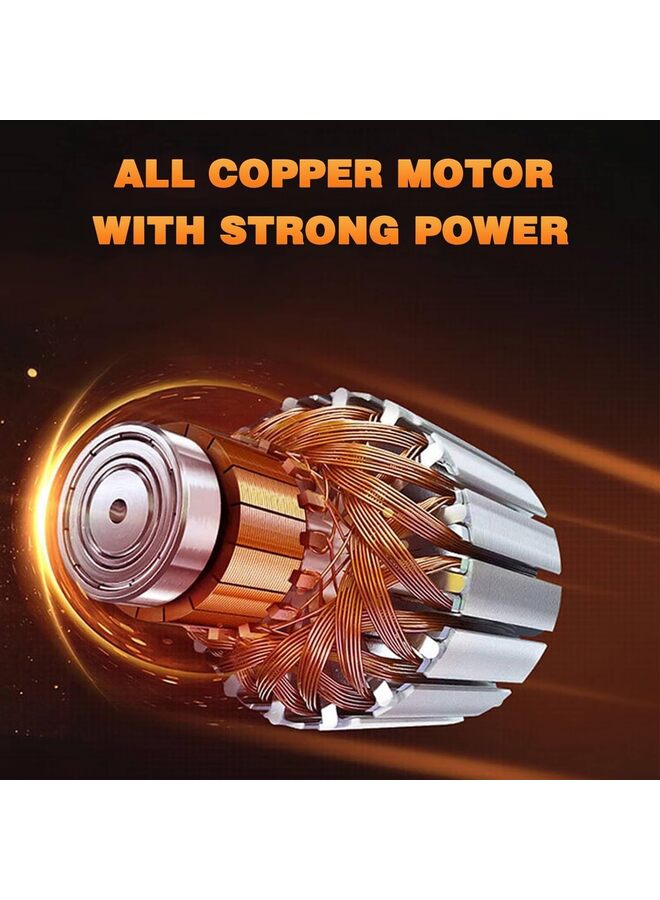 مضخة نقل وقود 12 فولت، مضخة مياه صغيرة محمولة من الفولاذ المقاوم للصدأ مزودة بمفتاح تشغيل/إيقاف، مضخة مياه لنقل وقود الديزل والزيت، مضخة ضغط مياه صناعية كهربائية محمولة 12 فولت 40 مم - Image 2