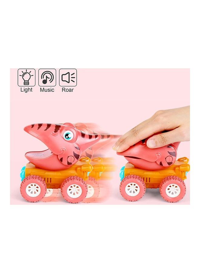 NIBEMINENT Dinosaur Toy Cars Multicolour 12cm - Image 5