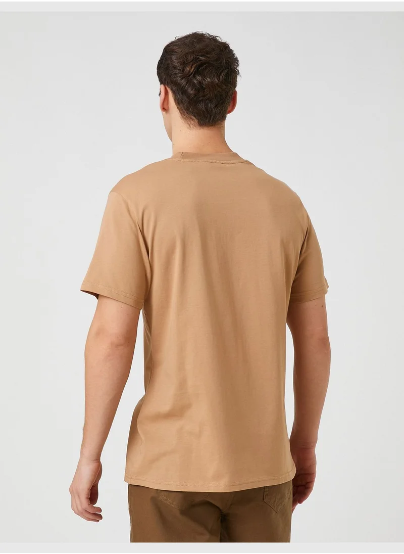كوتون Basic T-Shirt Crew Neck Short Sleeve