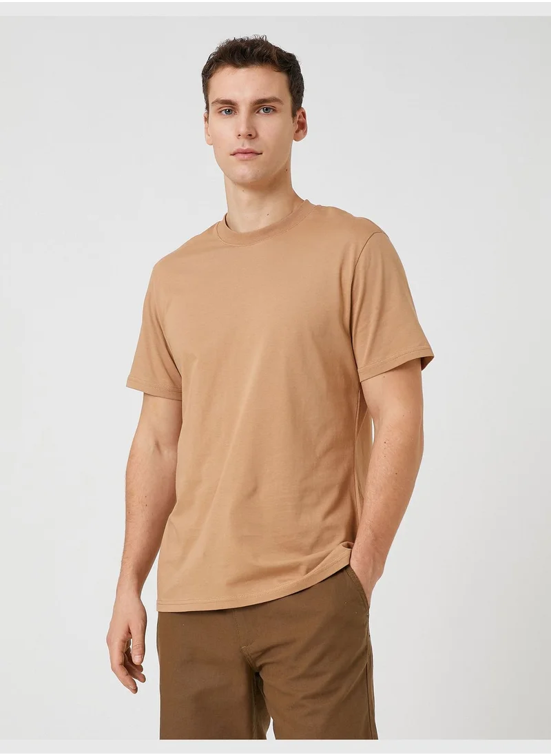 KOTON Basic T-Shirt Crew Neck Short Sleeve